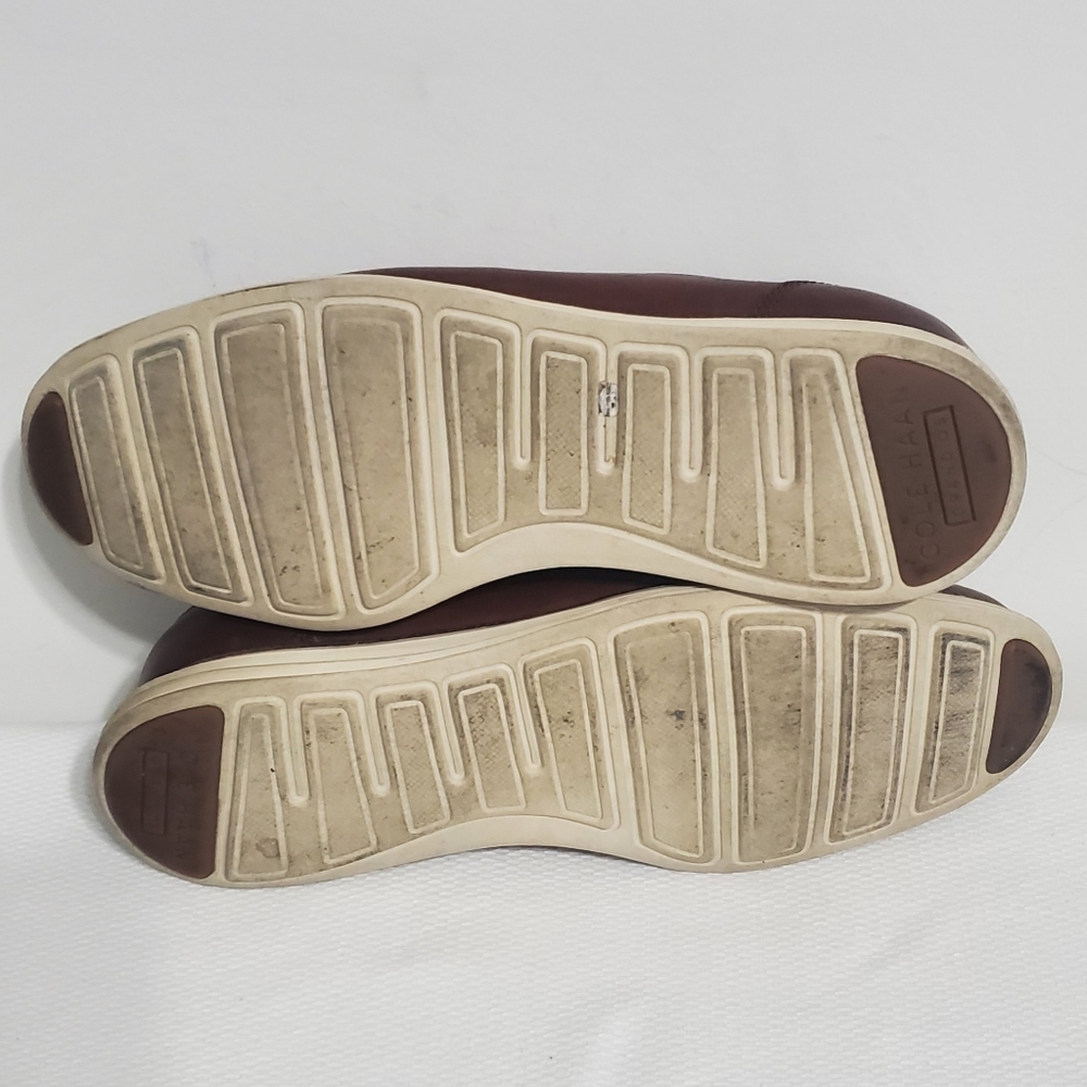 Cole Haan Original Grand Venetian Lux Tan Leather Loafer Size 9.5 - Picture 8 of 9